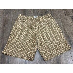 Scotch & Soda Swim Trunks Men's Medium Geometric Drawstring Elastic Waist Beach